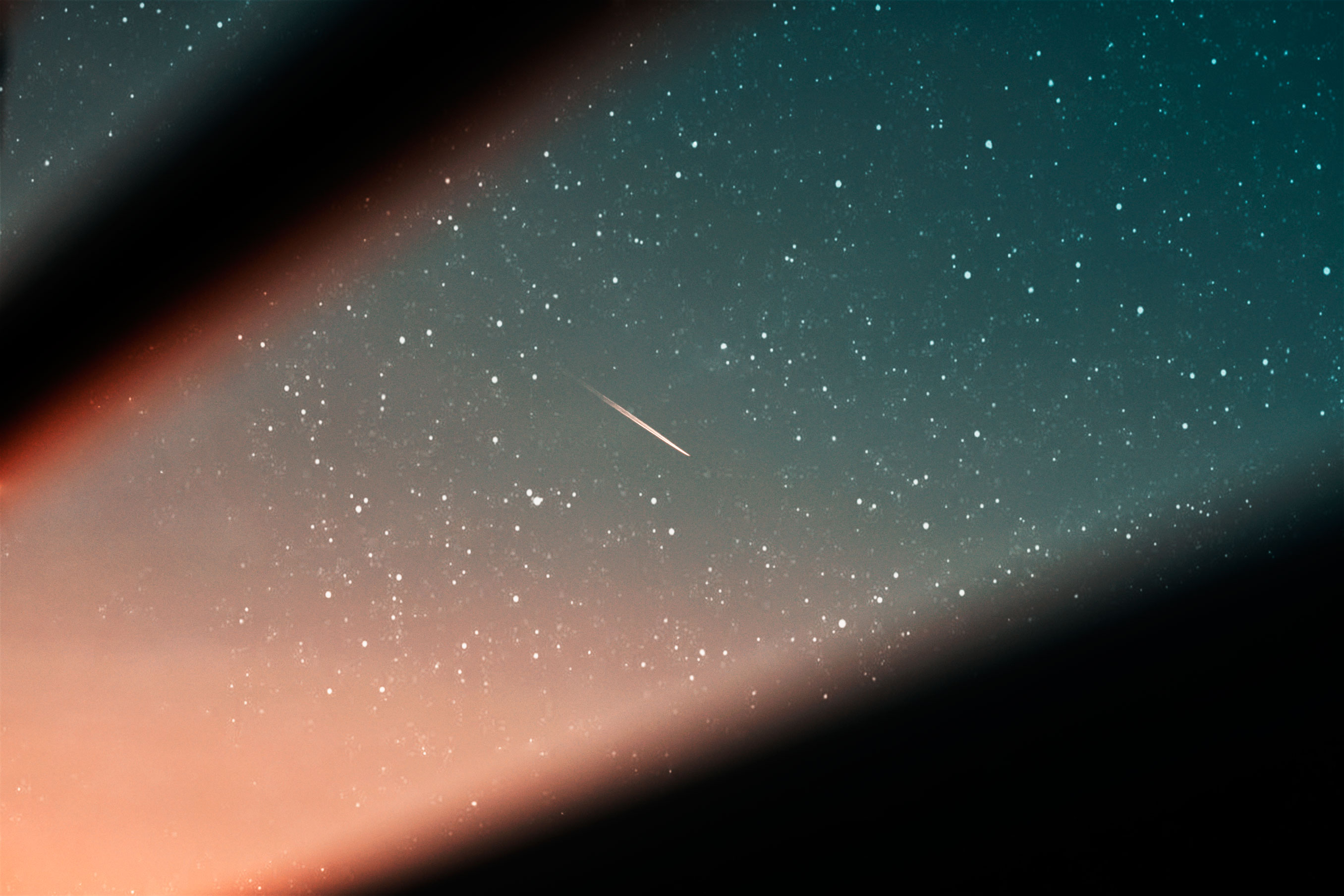 stars with a shooting star